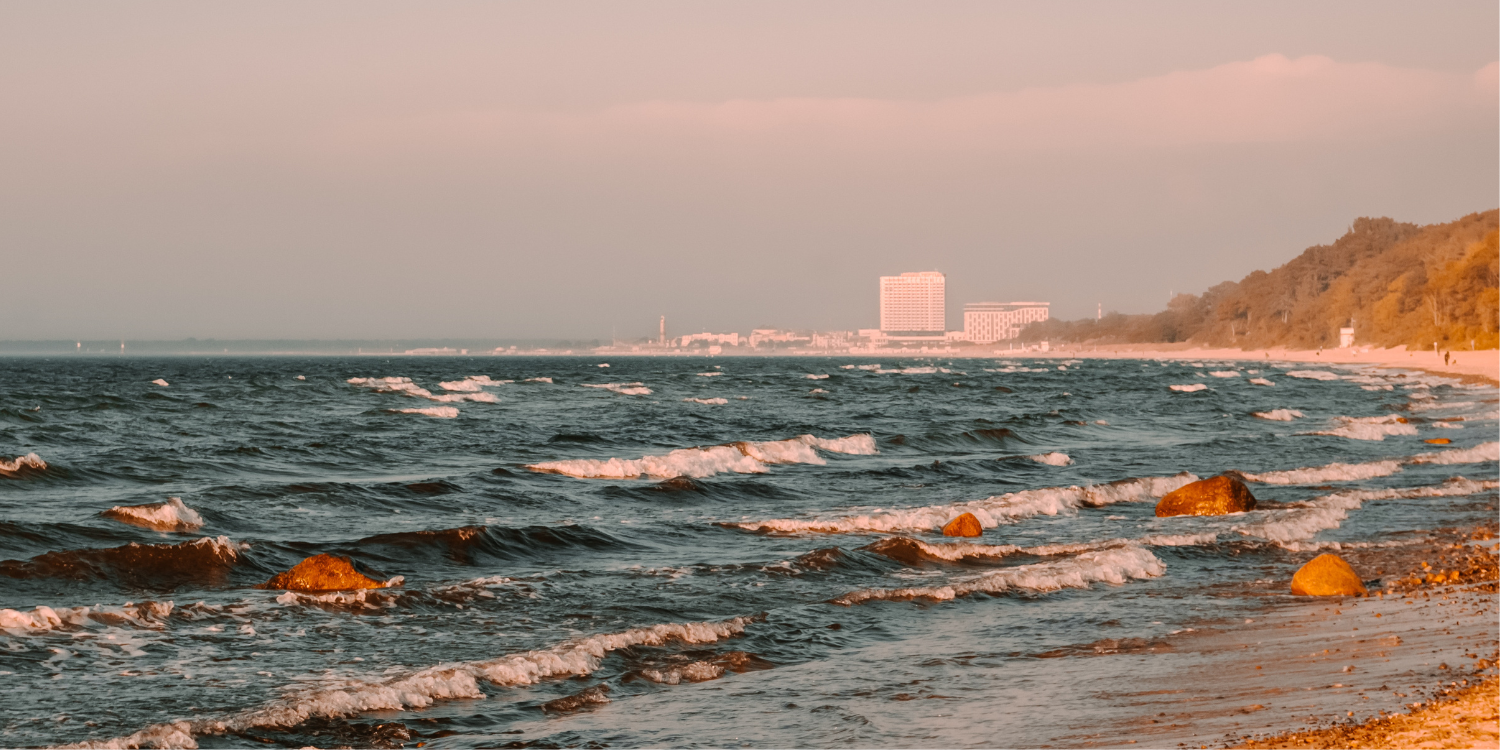 Küste Warnemünde Stoltera